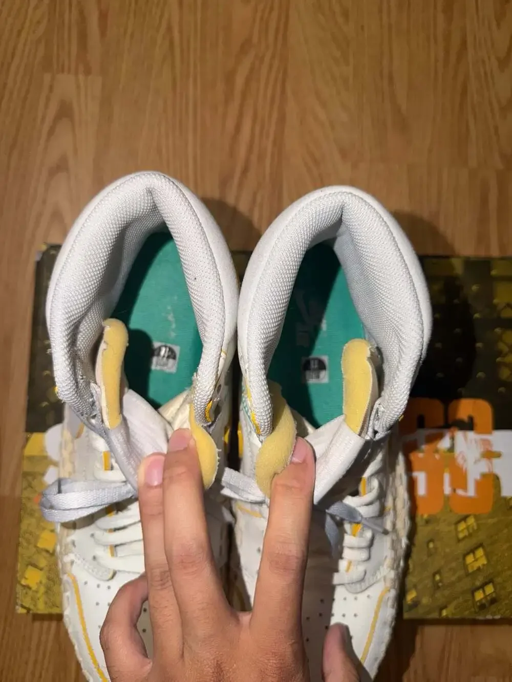 Jordan 1 Retro High OG SP Union LA FD2565-100‼️SHIP FAST‼️ CLEAN 🧼 SIZE 12M
